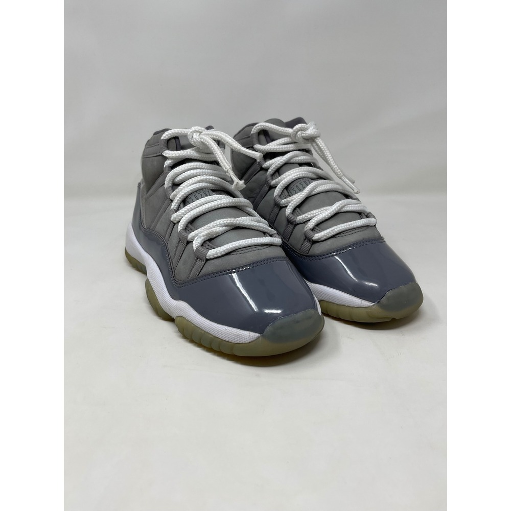 Jordan 11 Retro Cool Grey Kids 6Y Grey Good Patent Leather 378038-005